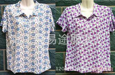 2017夏季新款冰絲翻領(lǐng)印花中老年襯衫——地?cái)偨?jīng)濟(jì)中的品質(zhì)之選